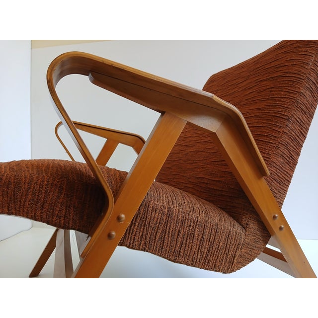 1960s Armchair by František Jirák for Tatra, 1960s For Sale - Image 5 of 12