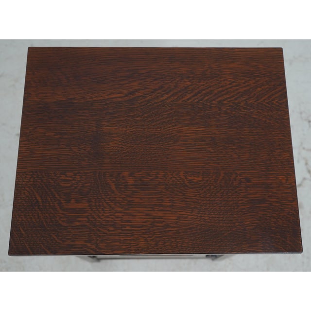 Stickley Mission Oak Nightstand Cabinet For Sale In Philadelphia - Image 6 of 18