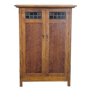 1990s Pottery Barn Garrison Armoire, Attributed For Sale
