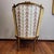 Louis XVI French Wooden Corbeille Armchair by Pierre Frey, 1820 For Sale - Image 14 of 18