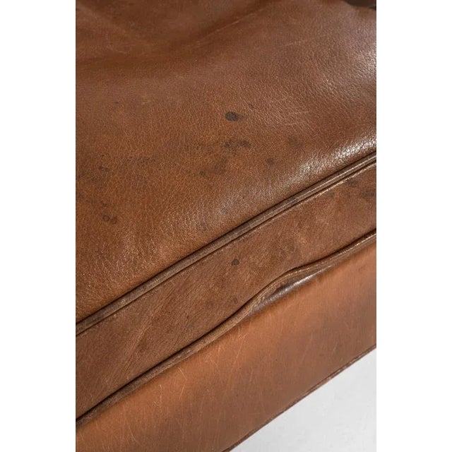 1960s Model 2213 Sofa in Teak and Leather attributed to Børge Mogensen, 1963 For Sale - Image 5 of 8