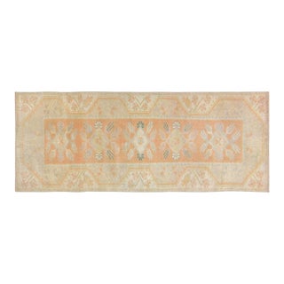 Vintage Turkish Anatolian Hand Knotted Wool Rug, 2'6''x6'5'' For Sale