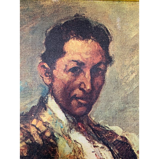 Mid-Century Portrait Bull Fighter Antonio Fuentes by Ricard Canals For Sale - Image 4 of 6