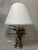 Vintage Hollywood Regency Palm Table Lamp, 1970s For Sale - Image 11 of 11