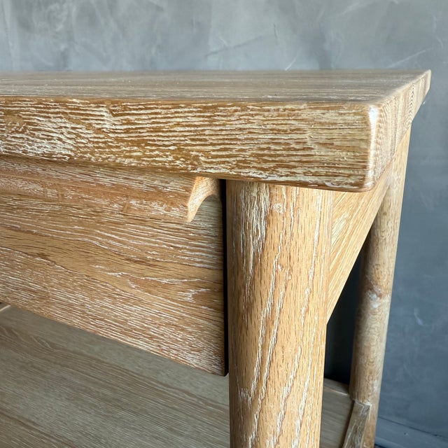 Mid-Century Modern Denmark White Oak Nightstand With Soft Close Drawer - 30" For Sale - Image 3 of 8
