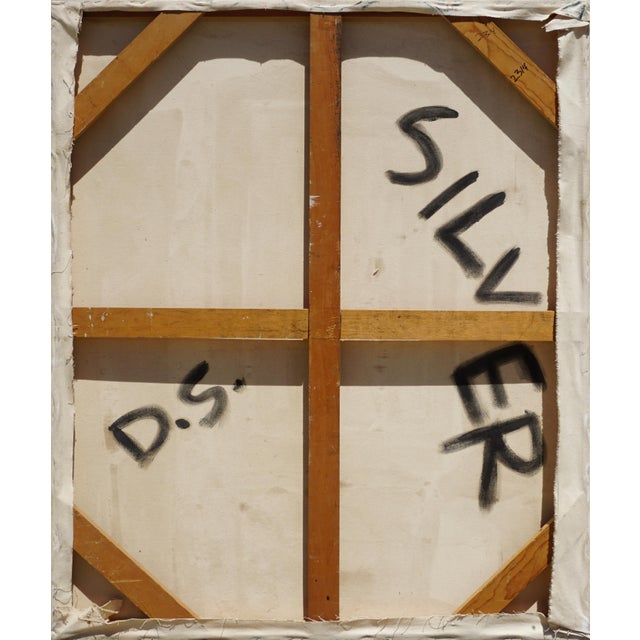In the Artist's Studio Abstract by D. S. Silver For Sale - Image 4 of 4