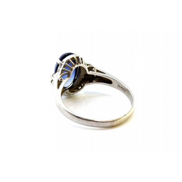 White Gold Ring with Brilliant-Cut Diamonds For Sale - Image 5 of 8