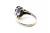 White Gold Ring with Brilliant-Cut Diamonds For Sale - Image 5 of 8