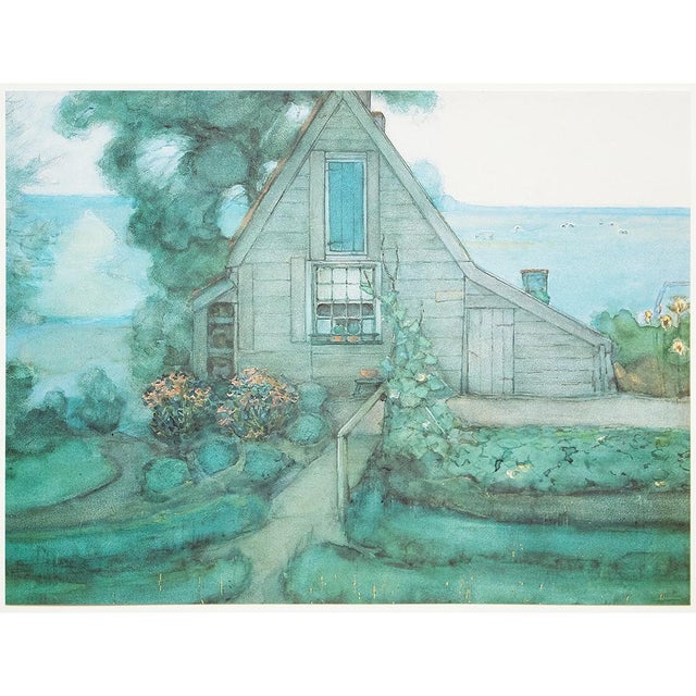 1991 After Piet Mondrian "House in Abcoude", Full-Color Parisian Print For Sale - Image 9 of 9
