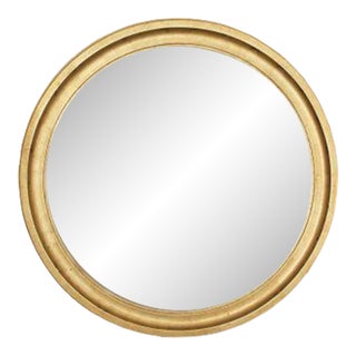 Friedman Brothers The Hayes Mirror in Classic Gold - 32" For Sale