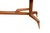 Console Table in Walnut with Brass Legs by Gio Ponti, 1950s For Sale - Image 3 of 17