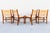 Mid-Century Modern Hans Wegner Ch 31 Teak & Rattan Dining Chairs, Danish Mid Century Modern For Sale - Image 3 of 16