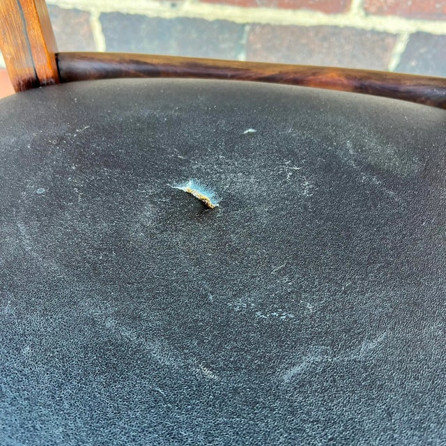 Wood Niels Koefoed “Lis” Danish Rosewood Dining Chair For Sale - Image 7 of 12