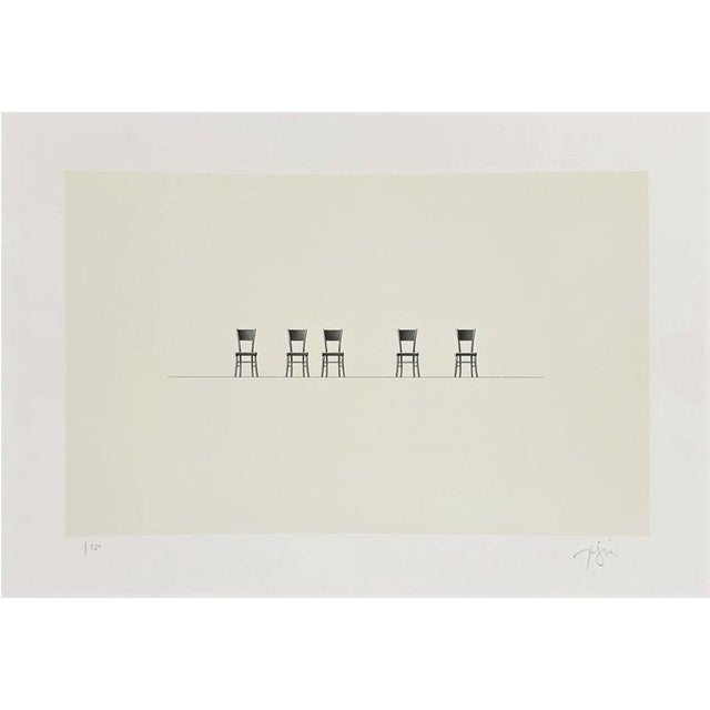 Tino Stefanoni List of Things - E Color lithograph Year: 2007 35 x 50 cm Signed and hand-numbered by the artist on the...