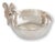 Mid 20th century English silverplate trinket dish featuring a finely detailed squirrel figure mounted at the rim. The...