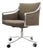 Bert England Office Swivel Steel Desk Armchair for Stow Davis For Sale