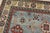 Textile Kazak Rug 10’1” X 13’6” Blue Wool Tribal Hand-Knotted Oriental Carpet For Sale - Image 7 of 15