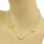 An elegant estate necklace by Cartier, it is crafted from solid 18k yellow and white gold with a fine polished finish....
