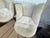 Pair of Vintage McGuire San Francisco Rattan & Rawhide Lounge Chairs For Sale In Naples, FL - Image 6 of 17