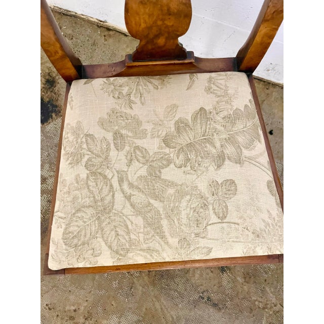 Early 20th Century Queen Anne Style Butler Wood Side Chairs — Set of 2 For Sale - Image 9 of 10