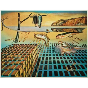1957 After Salvador Dali "The Disintegration of the Persistence of Memory", First Edition Period Photogravure