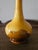Saffron Mid 20th Century Haeger Yellow and Brown Glazed Bud Vase For Sale - Image 8 of 13