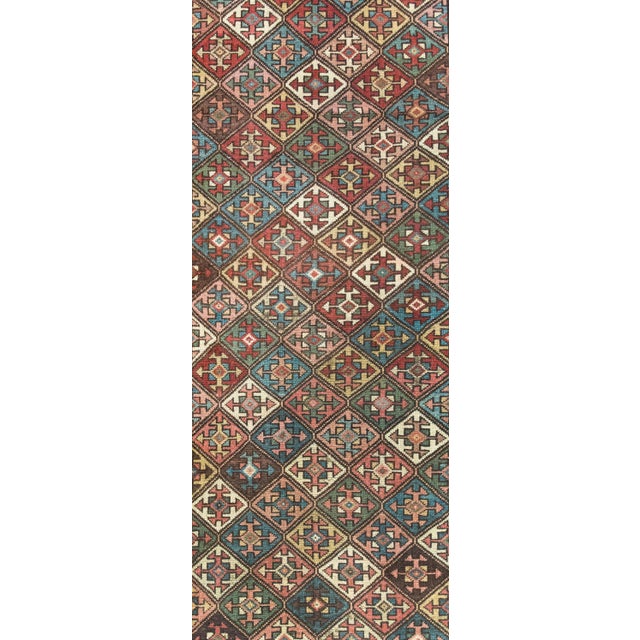 Textile Early 20th Century Persian Kuba Rug For Sale - Image 7 of 15