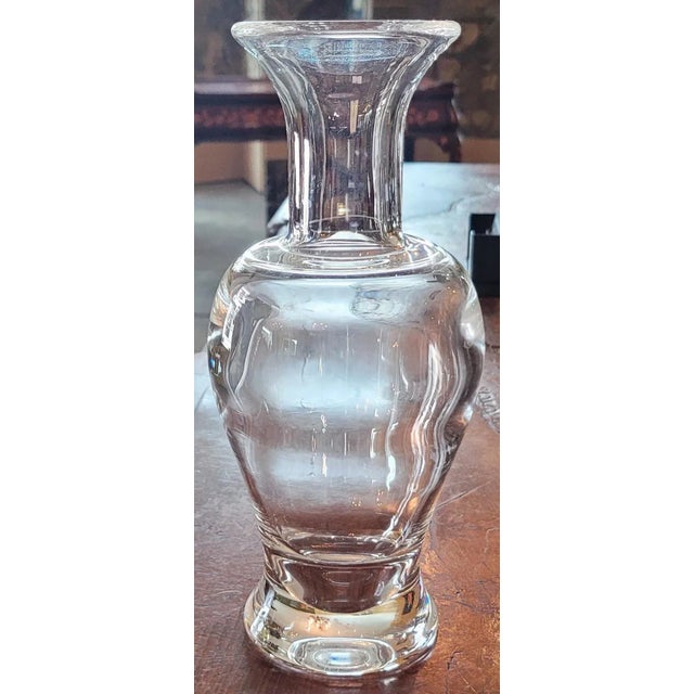 Mid-Century Modern Mid Century Steuben Palace Vase For Sale - Image 3 of 10
