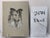 Original Signed Graphite Portrait of Collie Dog, 1949, 11 × 8.25 In. For Sale In Atlanta - Image 6 of 6