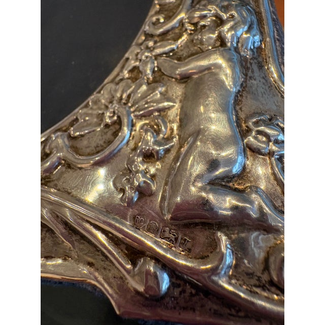 Sterling Silver Cherub Frame For Sale - Image 11 of 11