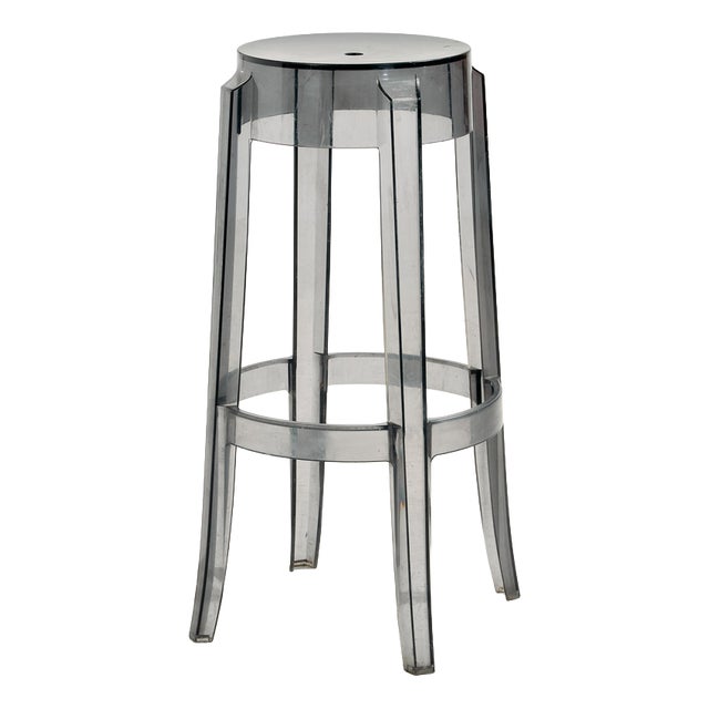 Charles Ghost Bar Stool by Philippe Starck for Kartell, 2000s For Sale