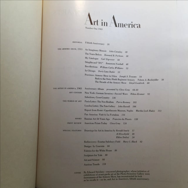 Art in America 1963, 50th Anniversary Edition For Sale - Image 4 of 11