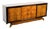 French Art Deco Walnut Sideboard, 1950s For Sale