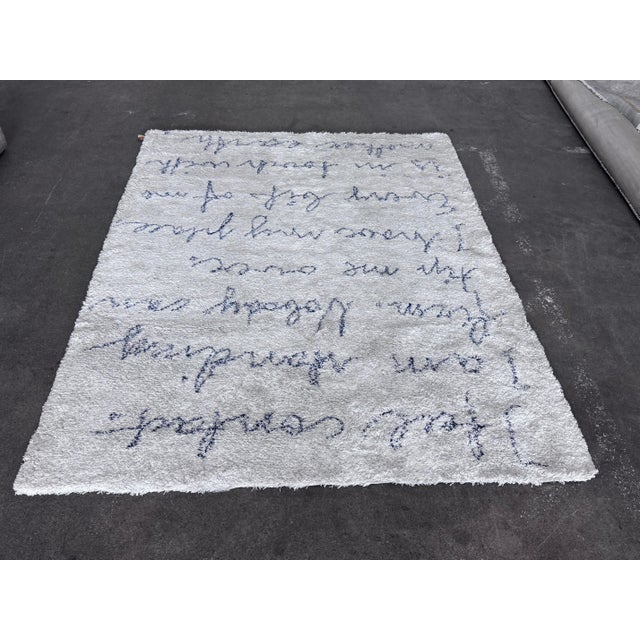 Textile 5ft7in × 7ft8in Björn Dahlström for Kasthall Positive & Negative Area Rug For Sale - Image 7 of 12