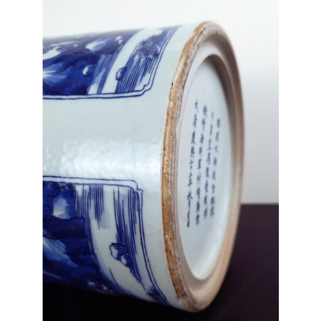 Chinese Porcelain Shi Lang Commemorative Bitong For Sale In Portland, OR - Image 6 of 7