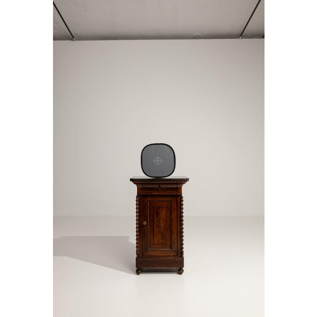 19th Century France Rich Mahogany Mahogany Pedestal Cabinet For Sale - Image 10 of 10
