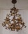 Venetian 6-Light Chandelier in Brass-Colored Metal, 1950s For Sale - Image 6 of 7