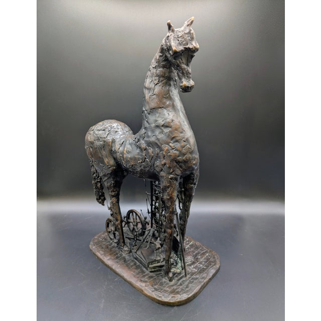 Traveling Man Treasures is selling this stunning vintage Limited Edition (AP 14/25) solid bronze sculpture titled "Le...