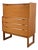 Teak Secretary from Turnidge of London, 1960s For Sale