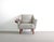 1960s Set of His and Hers Kurt Østervig for Rolschau Møbler Chairs W/ Single Matching Ottoman For Sale - Image 5 of 7