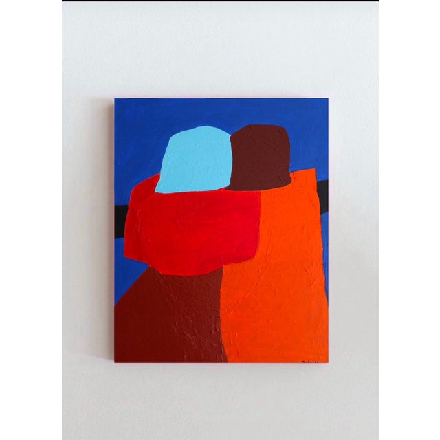 Bodasca, Blue Couple, 2026, Canvas For Sale - Image 12 of 12