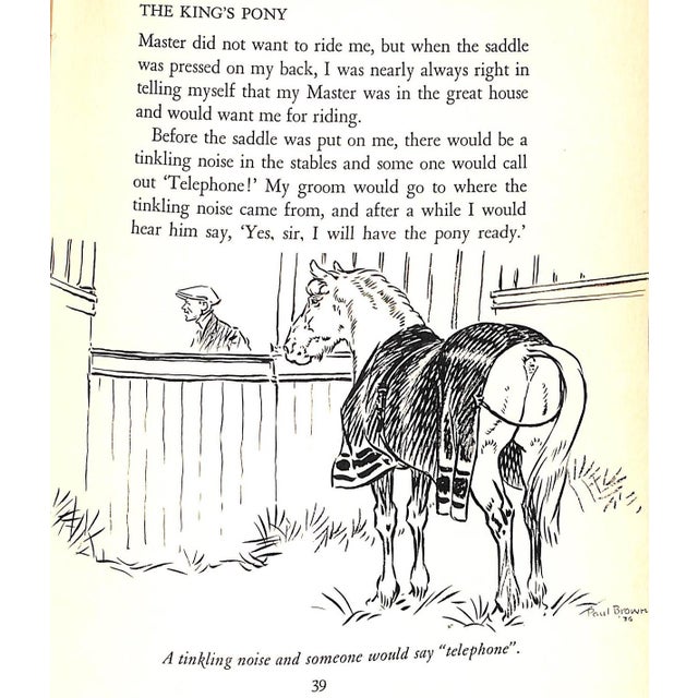 "Jock: The King's Pony With Original Cover Artwork by Paul Brown" 1936 Rowland Johns For Sale - Image 11 of 12