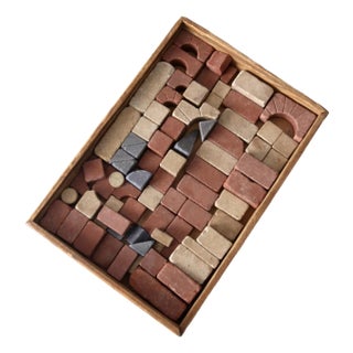 Antique Late 1800s Richter Building Blocks For Sale
