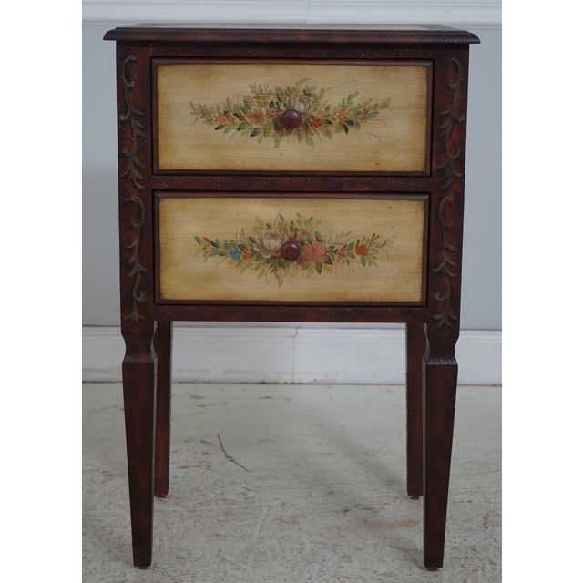 Age: Approx: 30 Years Old Details: Textured Factory Distressed Finish High Quality Construction French Provincial French...