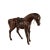 Leather Horse with Metal Elements For Sale - Image 11 of 11