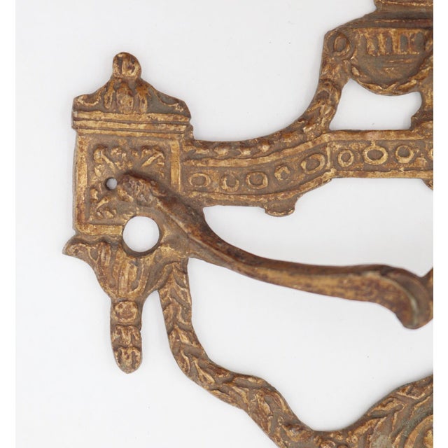 Traditional Antique Empire Style Oversized Drawer Pull For Sale - Image 3 of 7