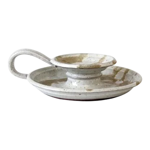 Vintage Studio Pottery Candlestick Holder