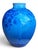 Vase in Glazed Porcelain with Blue Crystallizations by Patrice Lusardi, 1980s For Sale - Image 15 of 15