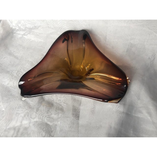 Mid Century Modern Art Glass Bowl For Sale In New York - Image 6 of 12