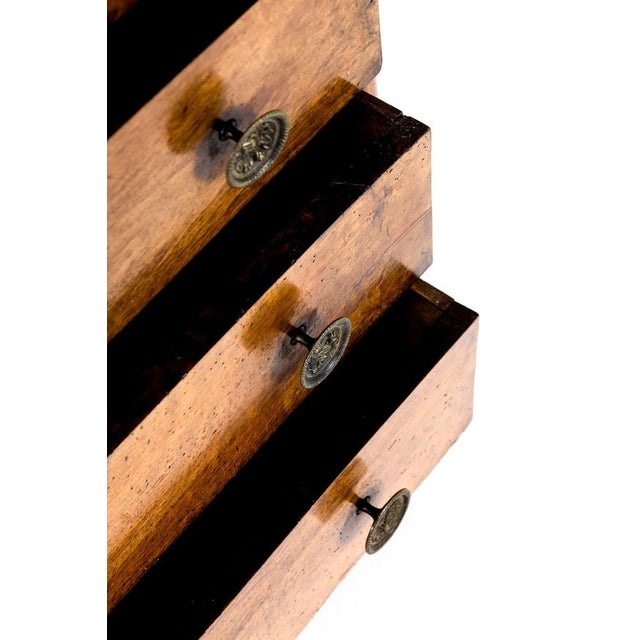 French Walnut Commode, 1850s For Sale - Image 9 of 14